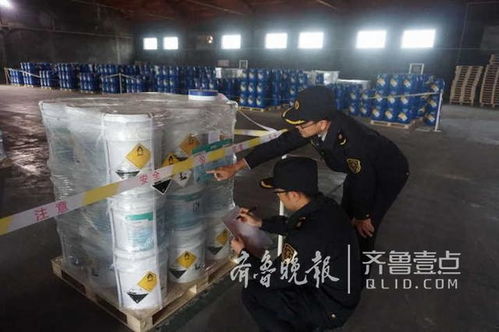 龍口開展進出口危險化學品防護用品使用演練，強化貨物安全防線